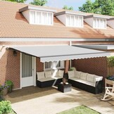 Markies Antraciet 4x3.5m Metaal - 55% Korting
