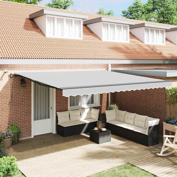 Markies Antraciet 4x3.5m Metaal - 55% Korting
