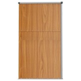 VidaXL Tuinschuur 225x89x161 cm Staal Bruin (55% Korting)