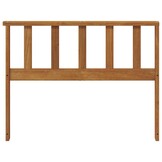 vidaXL Armleuning 2 st Naturel 80 x 6 x 61 cm Massief Acaciahout