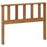 vidaXL Armleuning 2 st Naturel 80 x 6 x 61 cm Massief Acaciahout