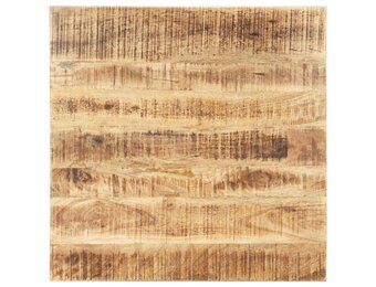 vidaXL Tafelblad 25-27 mm 70x70 cm massief mangohout