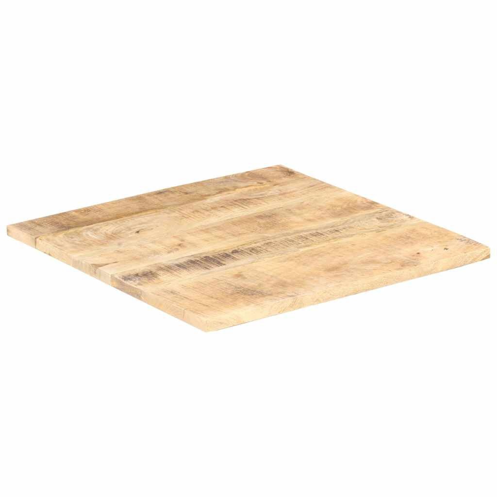 vidaXL Tafelblad 25-27 mm 70x70 cm massief mangohout