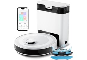 Robotstofzuiger M2Pro met slimme navigatie en automatisch legen - 59% korting