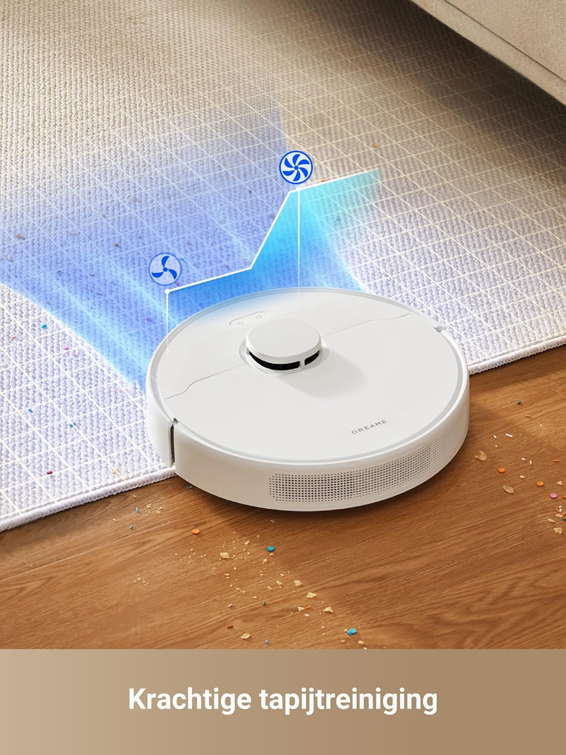 DREAME D10 Plus Gen 2 robotstofzuiger met 90-daags zelfleegstation