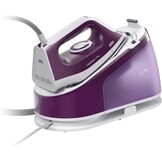 Braun CareStyle 1 Pro IS1514 VI stoomstrijkijzer station - stoomstrijkijzer met FreeGlide 3D-technologie, verticale stoom, anti-druppelfunctie, 1,7 l watertank, 6 bar, 120 g/min, 2200 W, violet