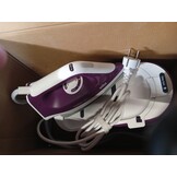 Braun CareStyle 1 Pro IS1514 VI stoomstrijkijzer station - stoomstrijkijzer met FreeGlide 3D-technologie, verticale stoom, anti-druppelfunctie, 1,7 l watertank, 6 bar, 120 g/min, 2200 W, violet