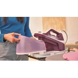 Braun CareStyle 1 Pro IS1514 VI stoomstrijkijzer station - stoomstrijkijzer met FreeGlide 3D-technologie, verticale stoom, anti-druppelfunctie, 1,7 l watertank, 6 bar, 120 g/min, 2200 W, violet