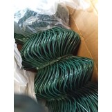 vidaXL Gaashek 0,8x25 m staal groen