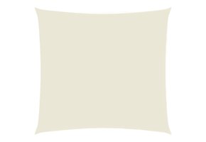 Vierkant Zonnescherm 3.6x3.6m Crème Oxford Stof - 33% Korting