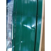 vidaXL Plantenbak verhoogd 100x40x45 cm gegalvaniseerd staal groen