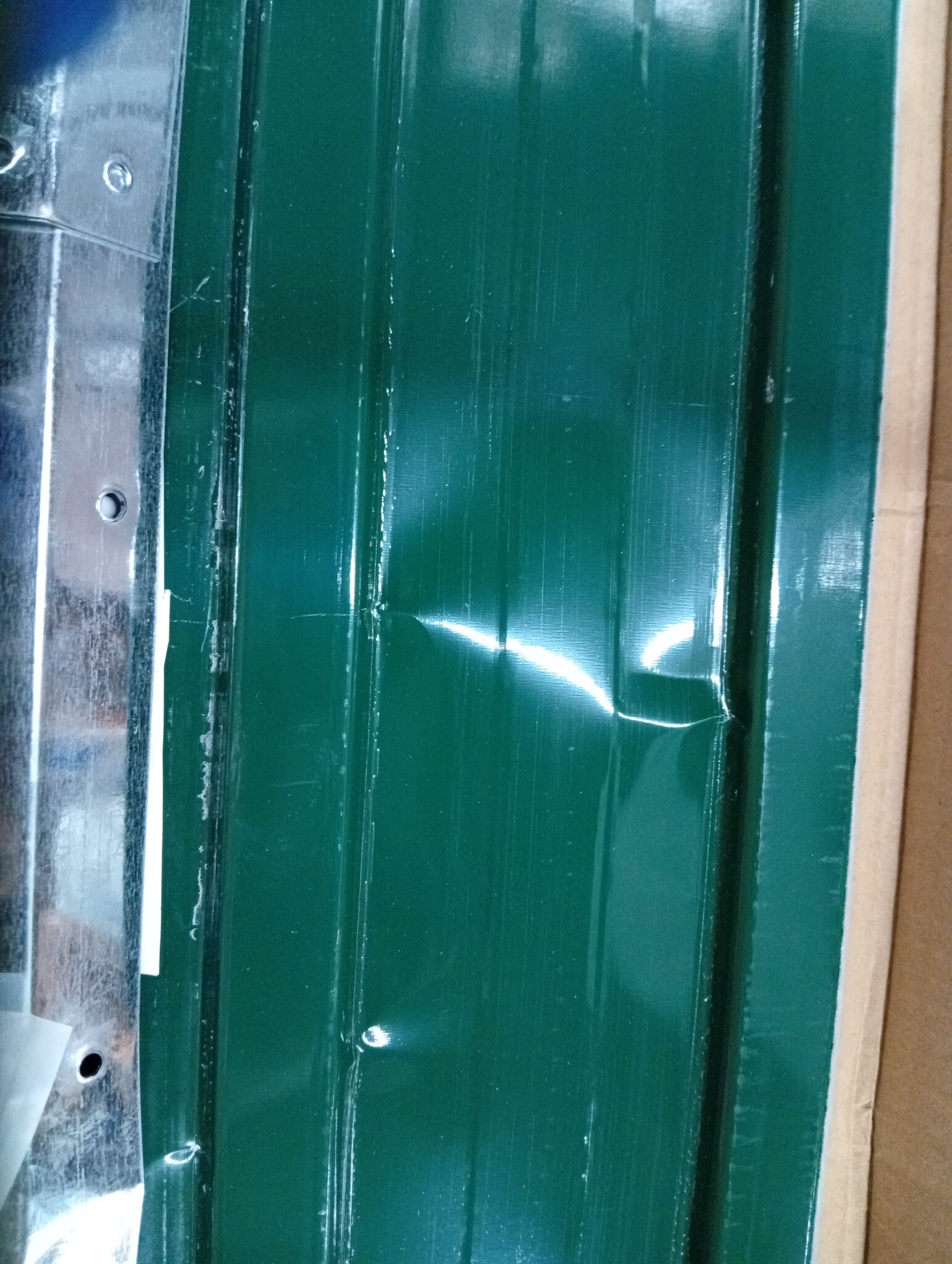 vidaXL Plantenbak verhoogd 100x40x45 cm gegalvaniseerd staal groen