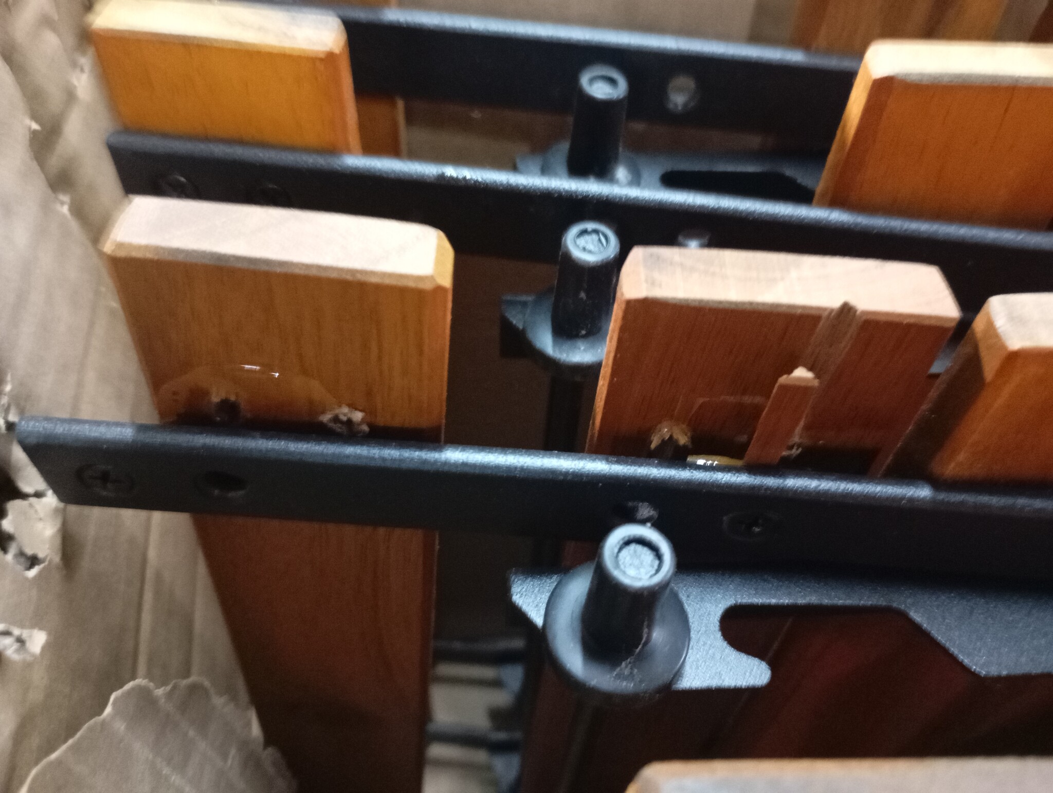 vidaXL Bistrostoelen inklapbaar 4 st massief acaciahout