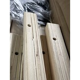 vidaXL Bedframe zonder matras 160x200 cm fluweel donkergrijs