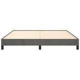 vidaXL Bedframe zonder matras 160x200 cm fluweel donkergrijs