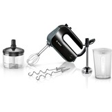 Bosch Styline Handmixer - 850 Watt - Zwart - Inclusief hakmolen en mengvoet