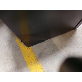 HCK 48L Cyberpunk Bierkoelkast met Moderne RGB Verlichting, Mini Koelkast met Glazen Deur, Dranken Koelkast Gaming Koelkasten, 0-15°C Regeling, voor Slaapkamers, Gaming Room, Feesten, Zwart - Maat Cyberpunk 48L