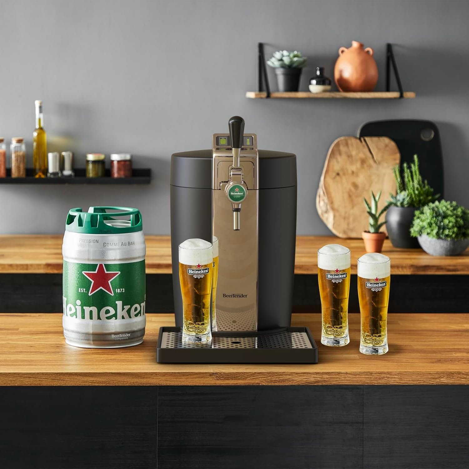 Krups VB700800 Biertap - Zwart - 5 Liter