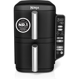 Ninja Double Stack Heißluftfritteuse 7,6 liter - Zwarte Airfryer met dubbele lade