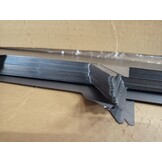 vidaXL Gazonrand 50 st 100 x 15 cm Staal Roestig