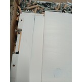 vidaXL werkbank 110x50x80 cm massief grenenhout zwart