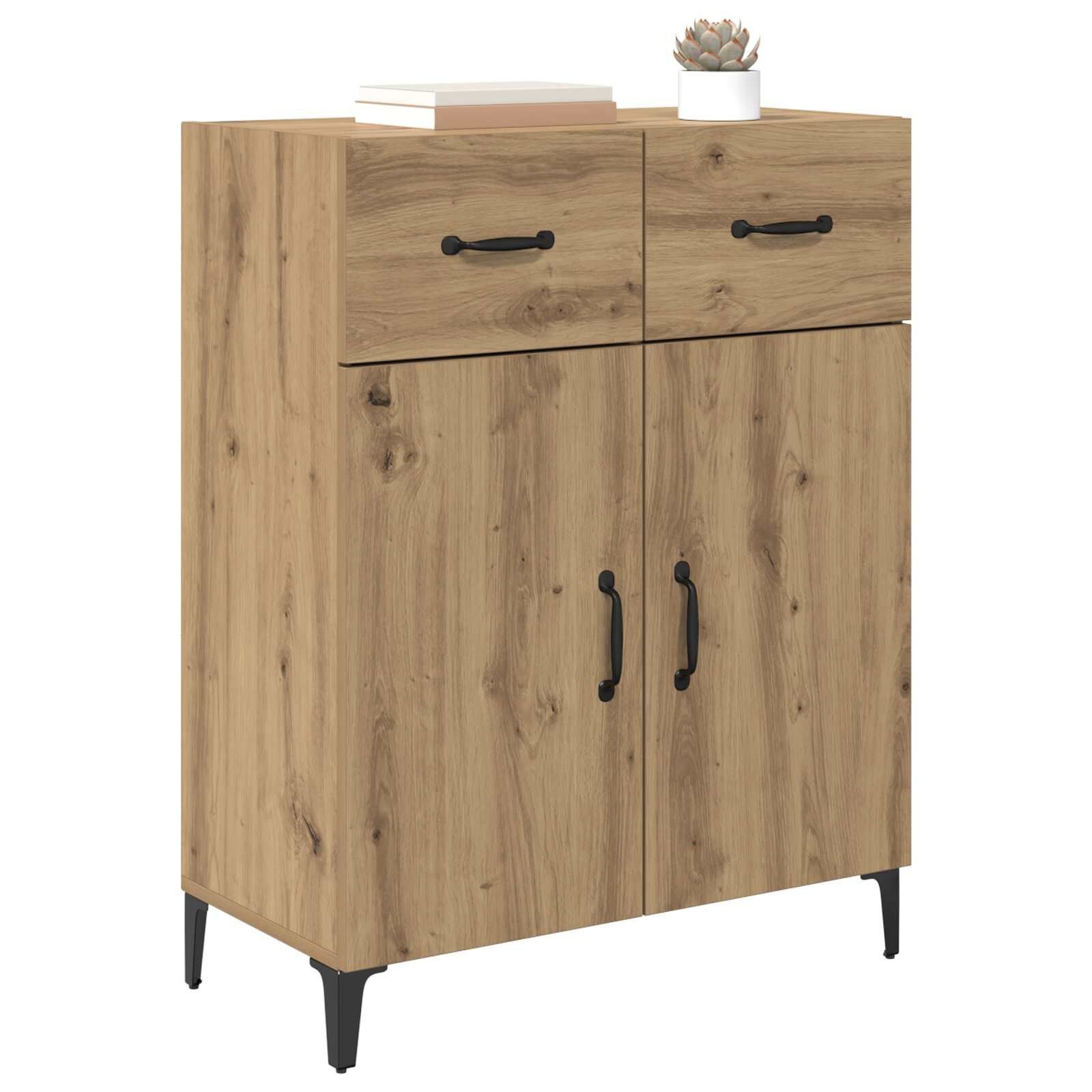 Dressoir Artisan Eiken 69,5x34x90cm - 66% Korting
