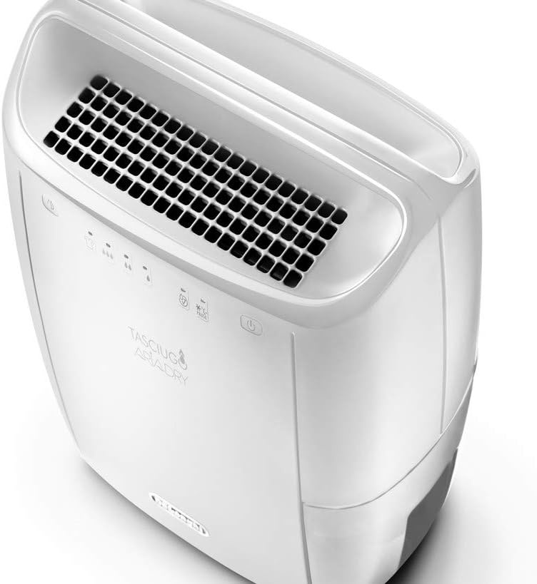 De'Longhi DEX210SF Luchtontvochtiger en Wasdroger - 10 Liter - Wit