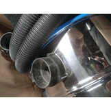Vacmaster Nat- en droogzuiger 1500W - 30L RVS stofzuiger