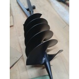 Grondboor met handvat en schroefkop 150 mm (zwart)