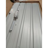 vidaXL Plantenbak verhoogd 240x40x45 cm gegalvaniseerd staal antraciet