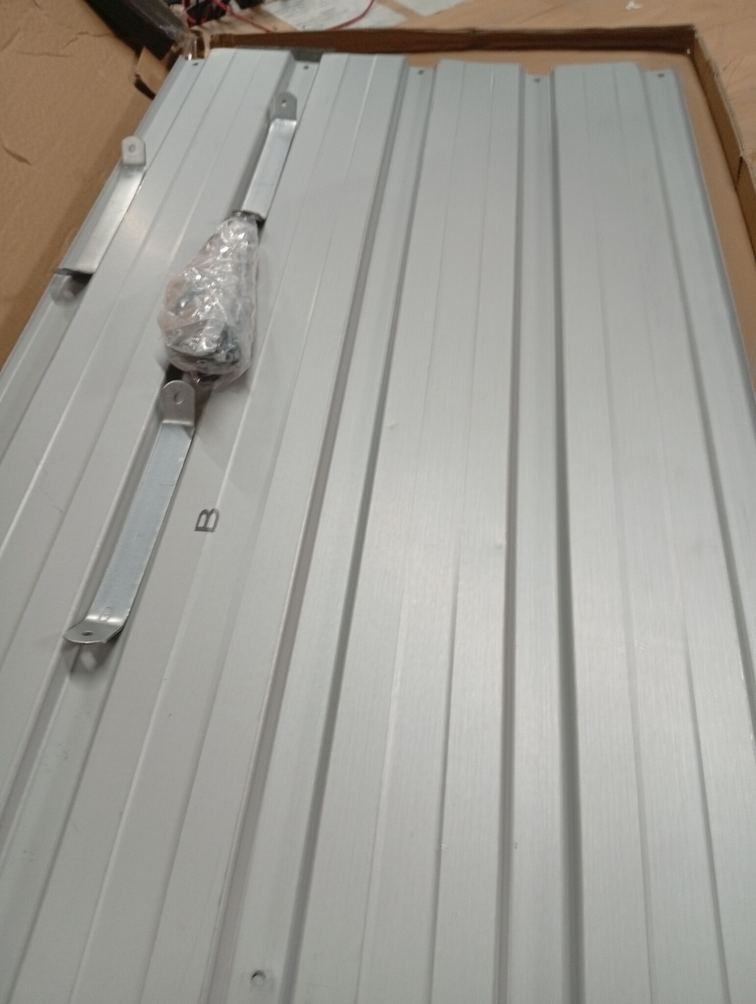 vidaXL Plantenbak verhoogd 240x40x45 cm gegalvaniseerd staal antraciet