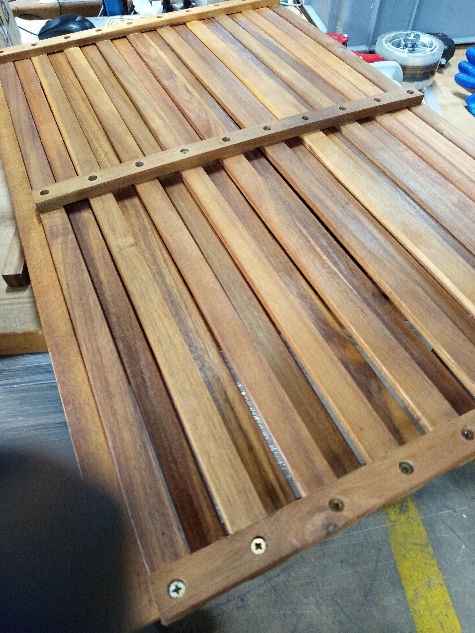 vidaXL Tuinbox 150x50x58 cm massief acaciahout