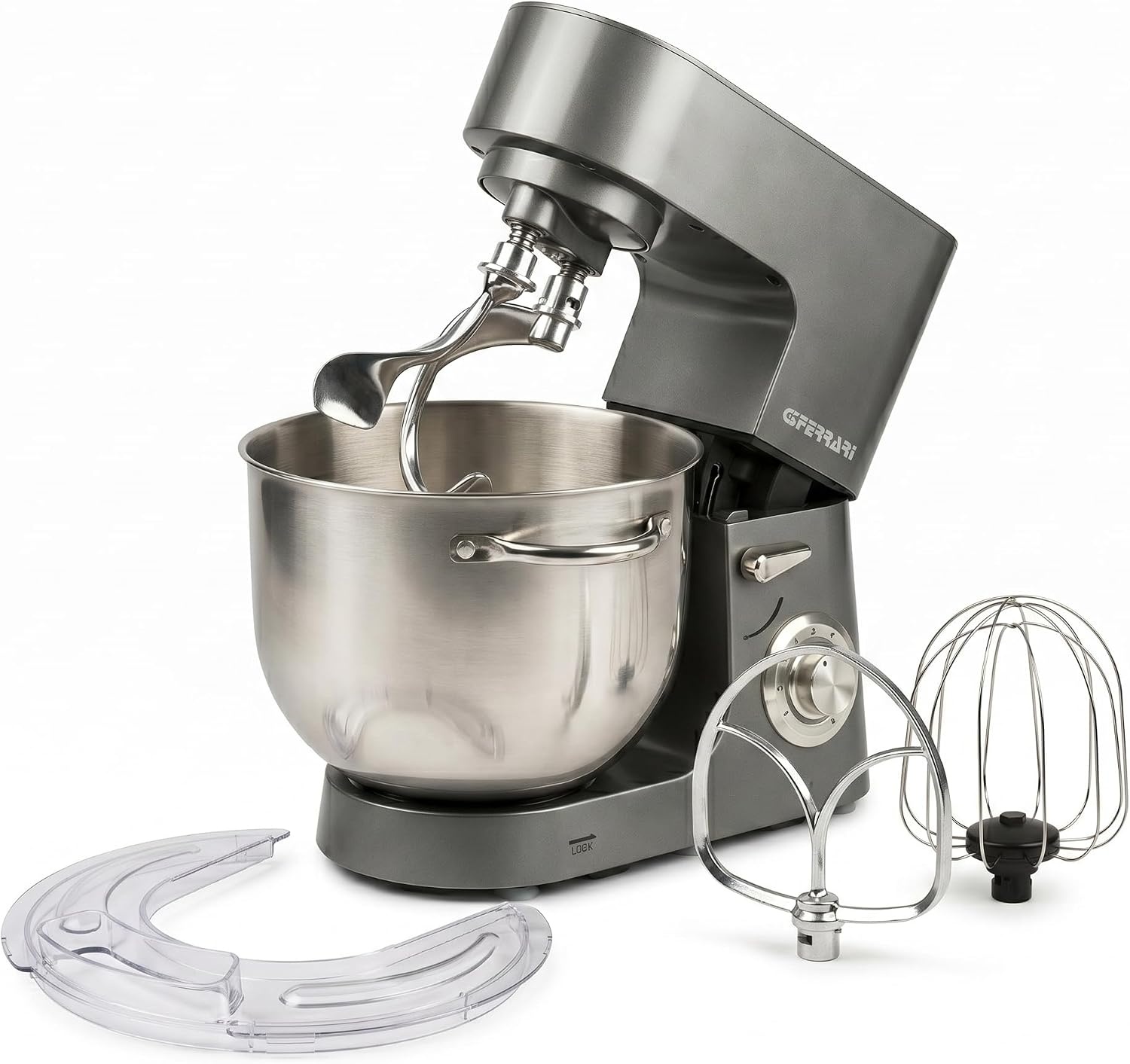 G3 Ferrari G20164 Food Processor 8 liter - 1800W - Grijs