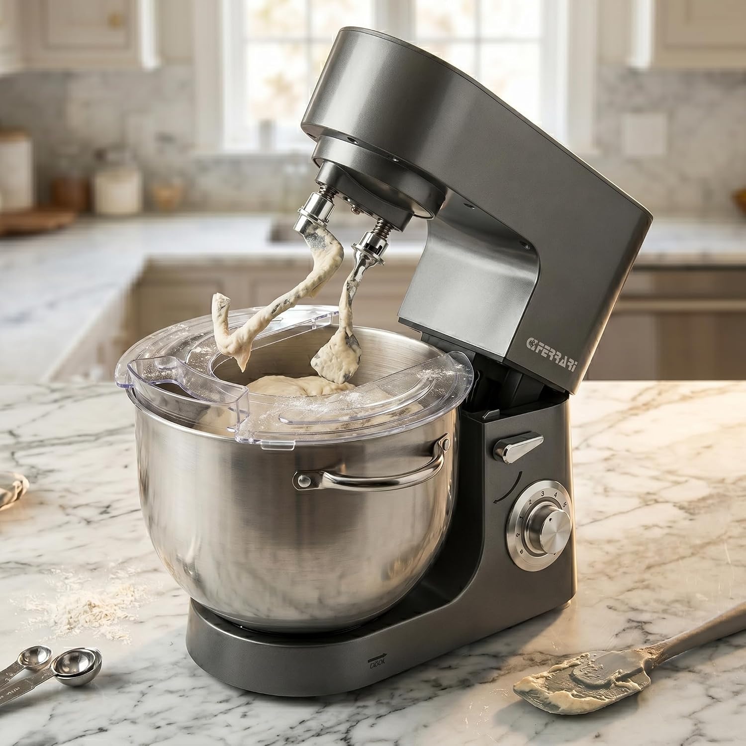 G3 Ferrari G20164 Food Processor 8 liter - 1800W - Grijs