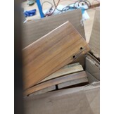vidaXL Tuintafel rond Ø110x75 cm massief acaciahout