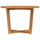 vidaXL Tuintafel rond Ø110x75 cm massief acaciahout