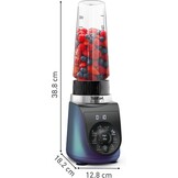 Tefal BL19H4 Blend Up Mini Blender - 1000W - Boreal Blue - 700 ml