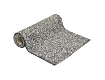 vidaXL Grindfolie 400x60 cm grijs