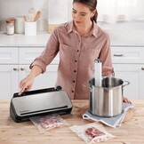 FoodSaver VS3190X Vacuümmachine - RVS - Inclusief rollen, zakken en handmatige accessoire