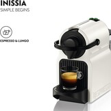 Nespresso Inissia by Krups, Original koffiemachine, XN1001, Wit