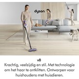 Dyson V8 Advanced draadloze steelstofzuiger (zilver/nikkel)