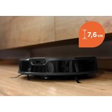 Concept VR3300 Robotstofzuiger met dweilfunctie, 2-in-1 RoboCross Laser, zwart