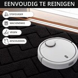 Biscpro Deurmat Antislip 119x180 cm - Zwart