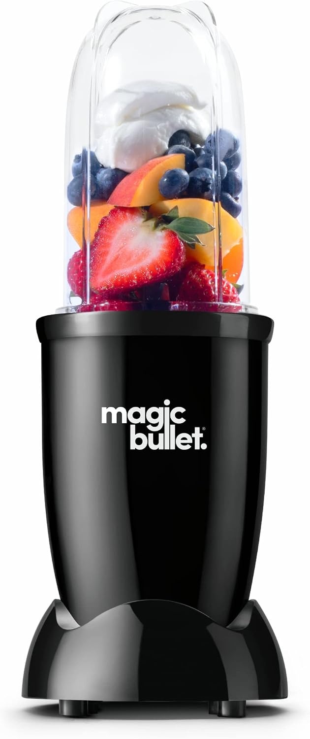 Magic Bullet MBR03B Elektrische Mixer - Compacte Blender 200 Watt - Zwart