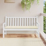 vidaXL Tuinbankkussen 150x50x3 cm oxford stof crèmekleurig