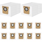 12 Stuks Stofzuigerzakken Compatibel met Dreame L20/X40/X50 Ultra Complete