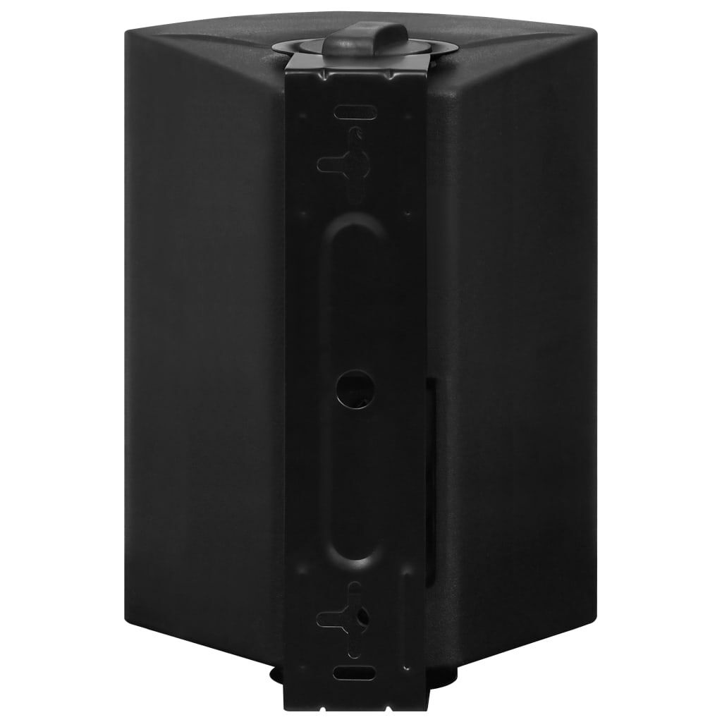 vidaXL Stereoluidsprekers wandgemonteerd 2 st 100 W zwart
