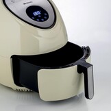 Ariete 4618 Airy Fryer XXL - luchtfriteuse - frituren 2,5 kg friet - 7 liter - koken zonder olie en vet - 1800 Watt - Beige