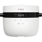 Instant Pot Rijstkoker & stoompan, 5 l (20 kopjes), anti-aanbakkookpan, vaatwasmachinebestendig, stoominzet van roestvrij staal, maatbeker, rijstlepel, met zachte en auté-functie