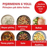 Instant Pot Rijstkoker & stoompan, 5 l (20 kopjes), anti-aanbakkookpan, vaatwasmachinebestendig, stoominzet van roestvrij staal, maatbeker, rijstlepel, met zachte en auté-functie